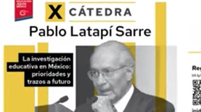 Invitación a la Cátedra Pablo Latapí 2019