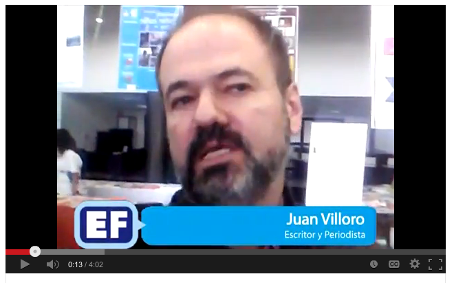 Juan Villoro en Educacion Futura