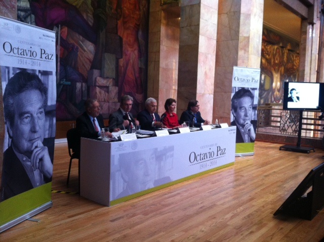 SEP dedicará 2014 a celebrar los cien años del natalicio de Octavio Paz