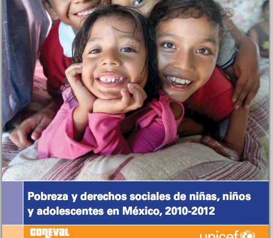 POBREZA INFANTIL EN MEXICO.CONEVAL-UNICEF