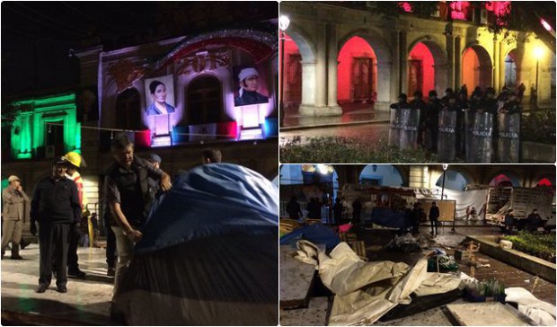 Desalojan a la CNTE del centro de Oaxaca