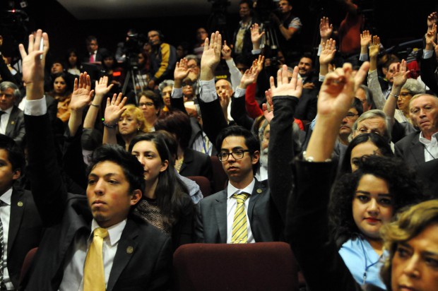 Exige Consejo Universitario devolución del auditorio Justo Sierra