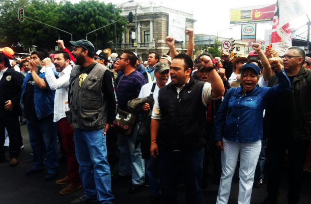 Pide CNTE diálogo con Segob para posible retiro del plantón