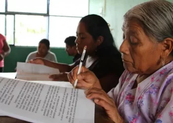 adultos alfabetización