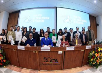 La UAM reitera compromiso con la libertad de prensa y respalda a periodistas en la entrega del Premio Nacional de Periodismo 2023