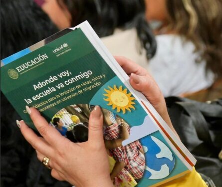 Presenta SEP colaboración con UNICEF, con el objetivo de favorecer el acceso e inclusión oportuna de estudiantes sin importar estatus migratorio