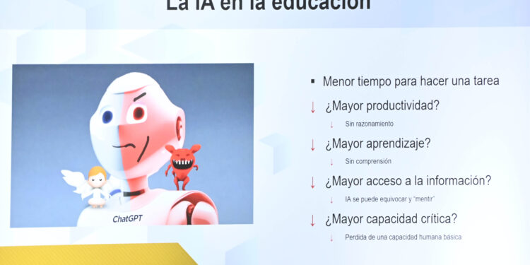 Piden no “sobreutilizar” la IA, para que los alumnos no pierdan el sentido crítico en el aprendizaje