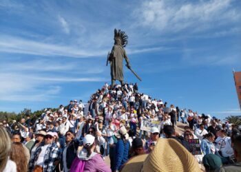 Asamblea sindical del SNTE en un ambiente de opacidad y burocracia.