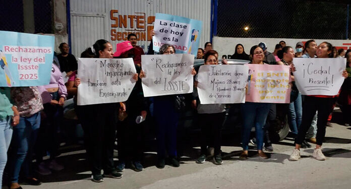 Sheinbaum cancela reforma a la Ley del ISSSTE, pero “mantiene beneficios para el magisterio”