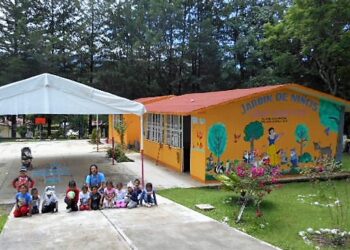 Jardines de niños que unen a la comunidad como aula