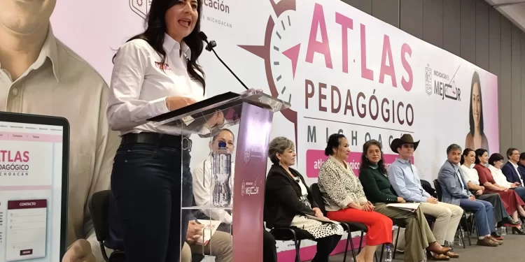 Presentan en Michoacán el Atlas Pedagógico, plataforma digital para sistematizar y difundir experiencias docentes