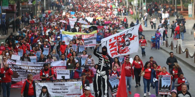 La huelga de la CNTE