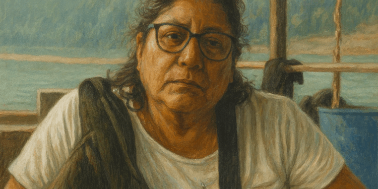 Dibujo de la maestra Irma