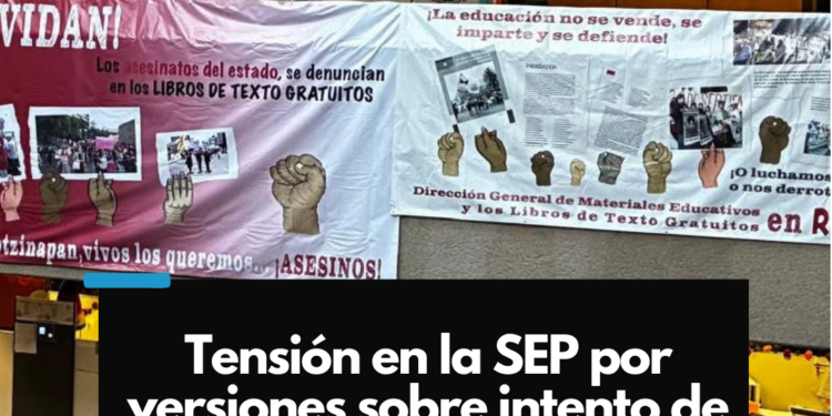 Tensión en la SEP por versiones sobre intento de desalojo de Marx Arriaga