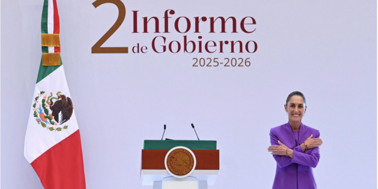 Fotoperiodismo de Política y Derecho a la Educación. El derecho a la educación en el Segundo Informe de Gobierno 2025-2026 de Claudia Sheinbaum